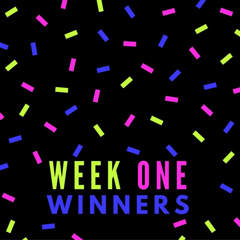 Week One Winners